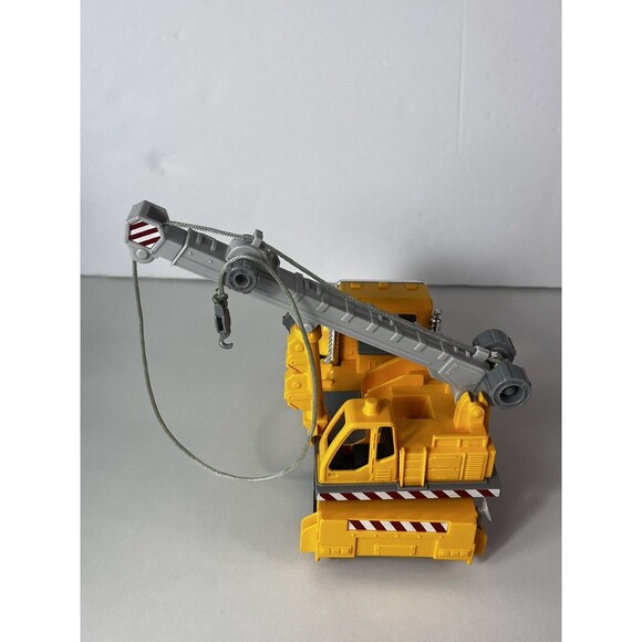 DRIVEN by Battat – 7" Micro Crane Yellow Truck Toy Kids - Picture 6 of 8